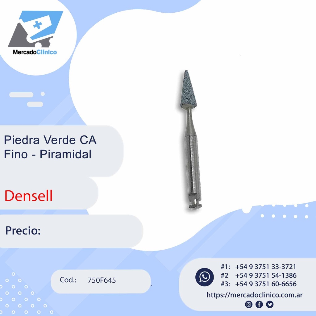 Piedra Verde CA Fino - x unidad - Piramidal - Densell