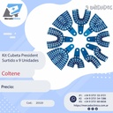 kit Cubeta President  para implantes, etc - plástica autoclavable - 9 unidades - Coltene