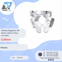 Clamp Hygienic #4 Molar inferior Chico con aleta - Coltene