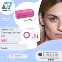 Aliaxin LV - 2 Jeringas de 1ml c/u - Ac. Hialurónico - IBSA
