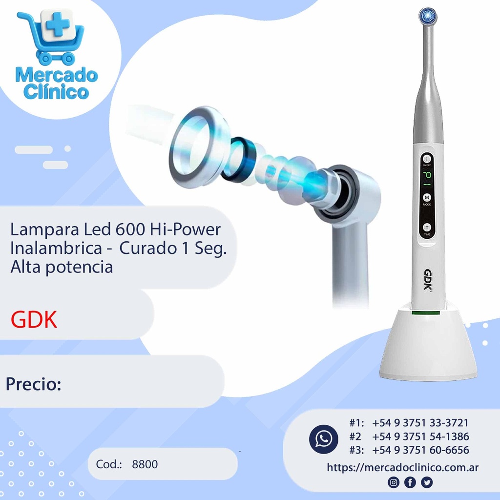 Lampara led 600 HI-POWER GDK 