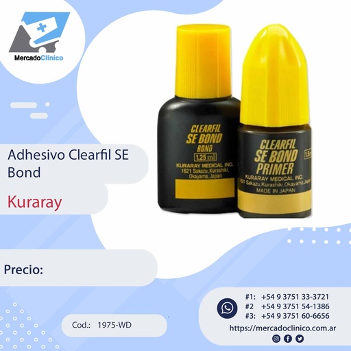 Adhesivo Clearfil SE BOND INTROKIT  - KURARAY