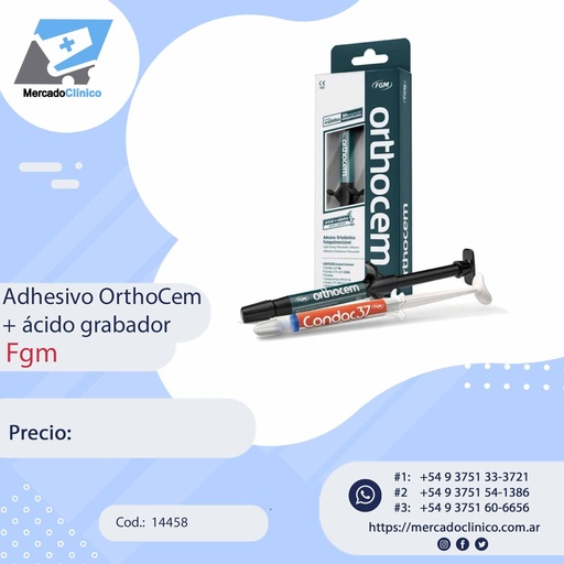 Cemento /Adhesivo OrthoCem - FGM