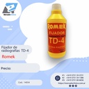 Liquido Fijador TD-4  Radiografias - ROMEK
