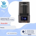 Impresora 3D Photon - 10K - Mono 4 ULTRA - Anycubic