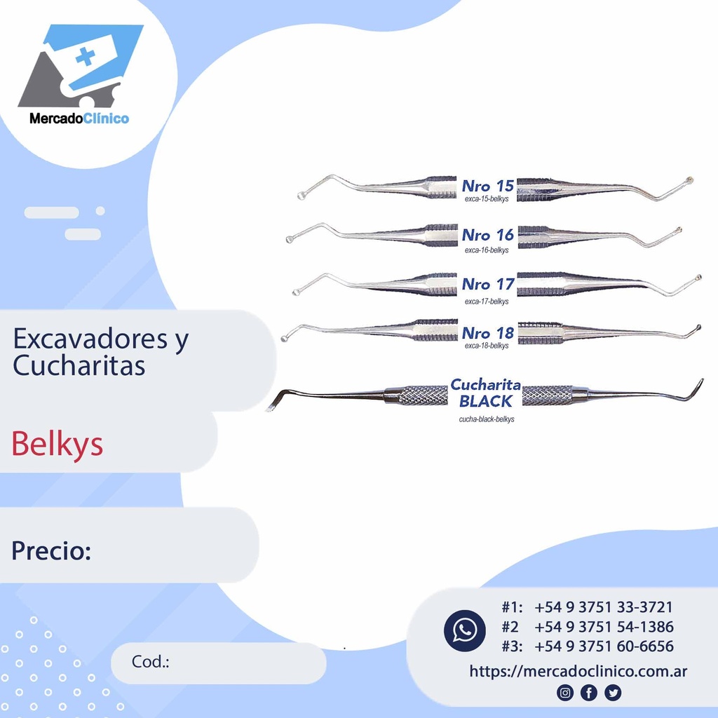 Excavadores y cucharitas - Belkys