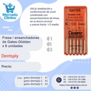 Fresa / ensanchadores de Gates Glidden - x 6 unidades - Dentsply