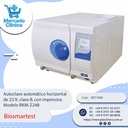 Autoclave automático horizontal  de 23 lt. clase B, con impresora.  Modelo BKM-Z24B - Biosmartest