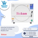 Autoclave horizontal de  mesada de 18  litros.  Modelos DGT - Biokan
