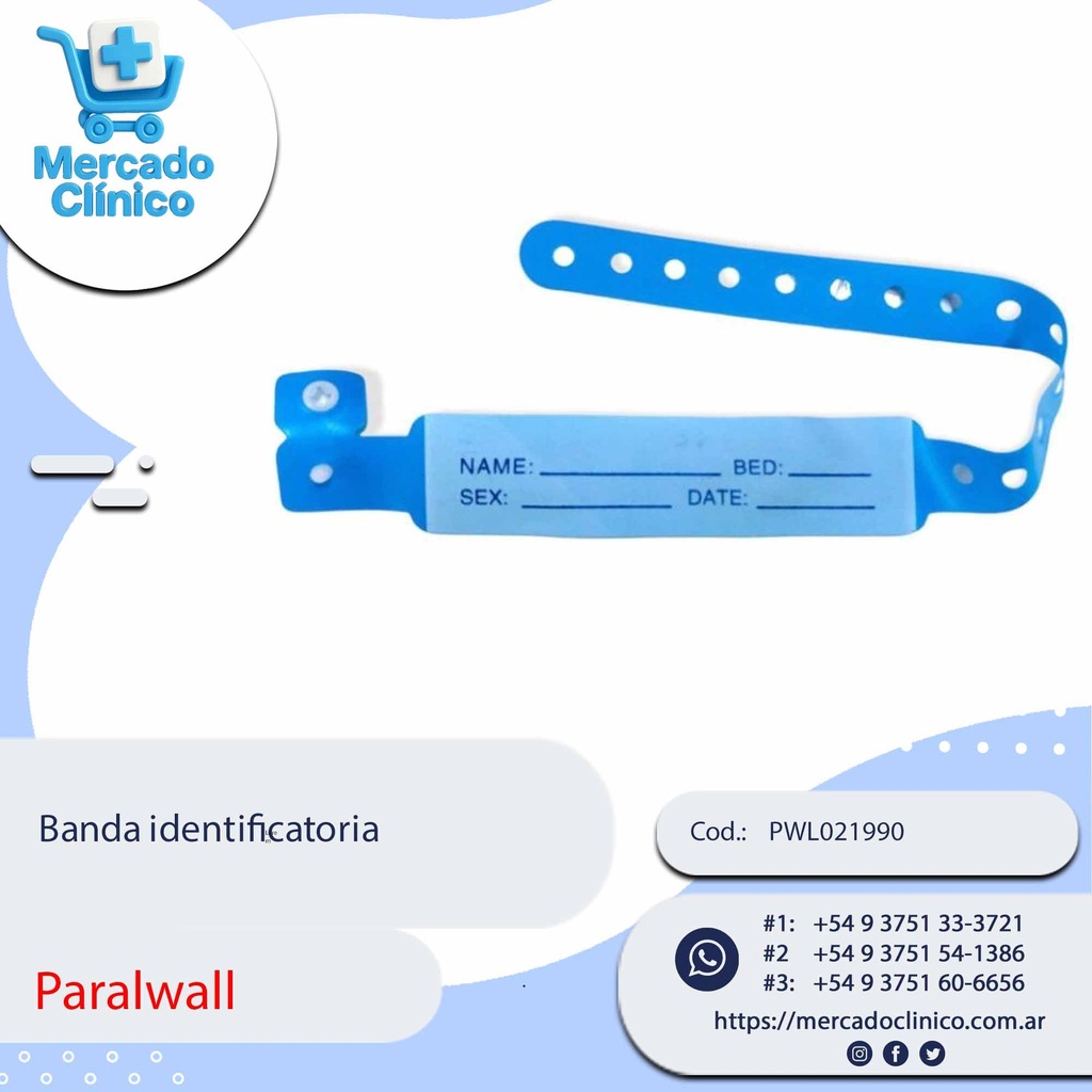Banda identificatoria - Paralwall