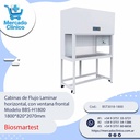 Cabinas de Flujo Laminar  horizontal, con ventana frontal Modelo BBS-H1800 - Biosmartest