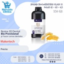 Resina 3D Dental Bio Provisional  p/ hacer cornas dentales  - Prizma - Makertech