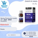 Resina / esmalte Prizma de curado UV para superficies - Seal - 20ml Incoloro - Makertech