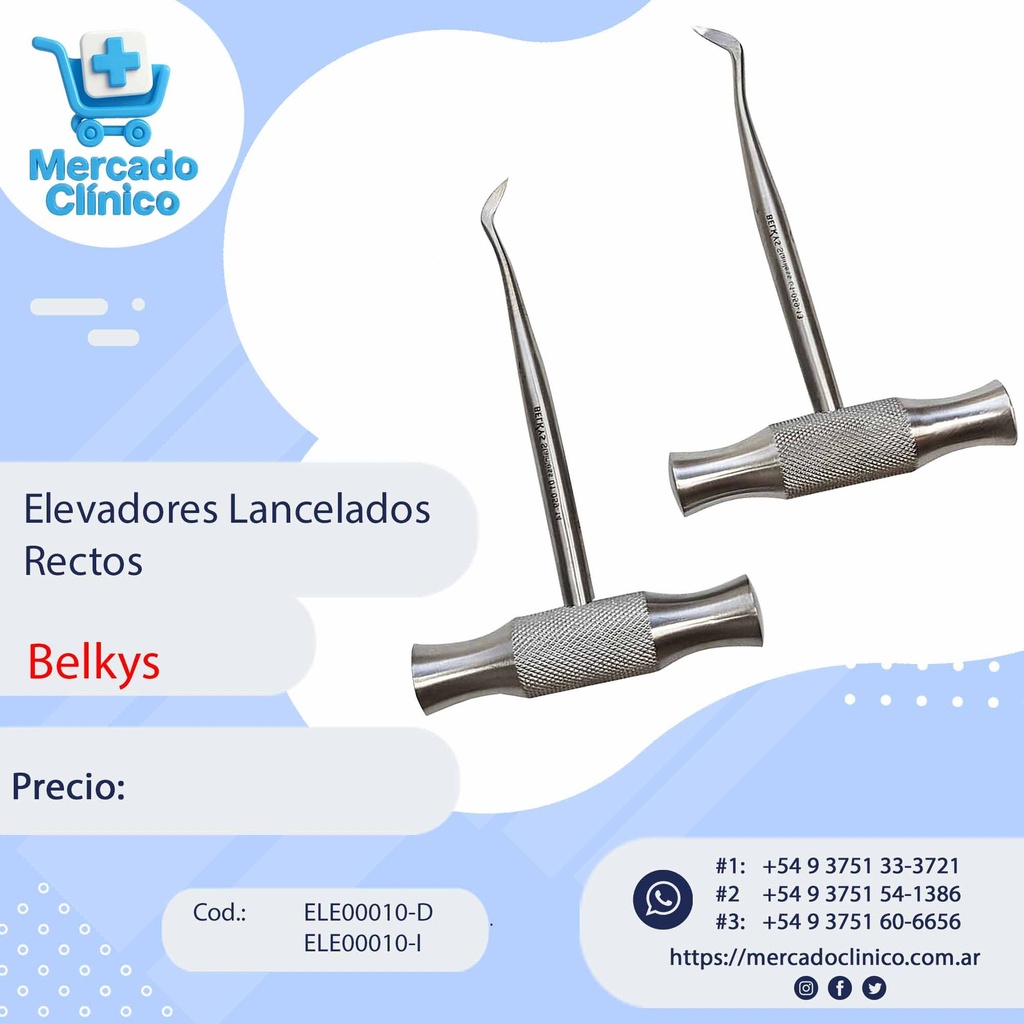Elevadores Lancelados Rectos - Belkys