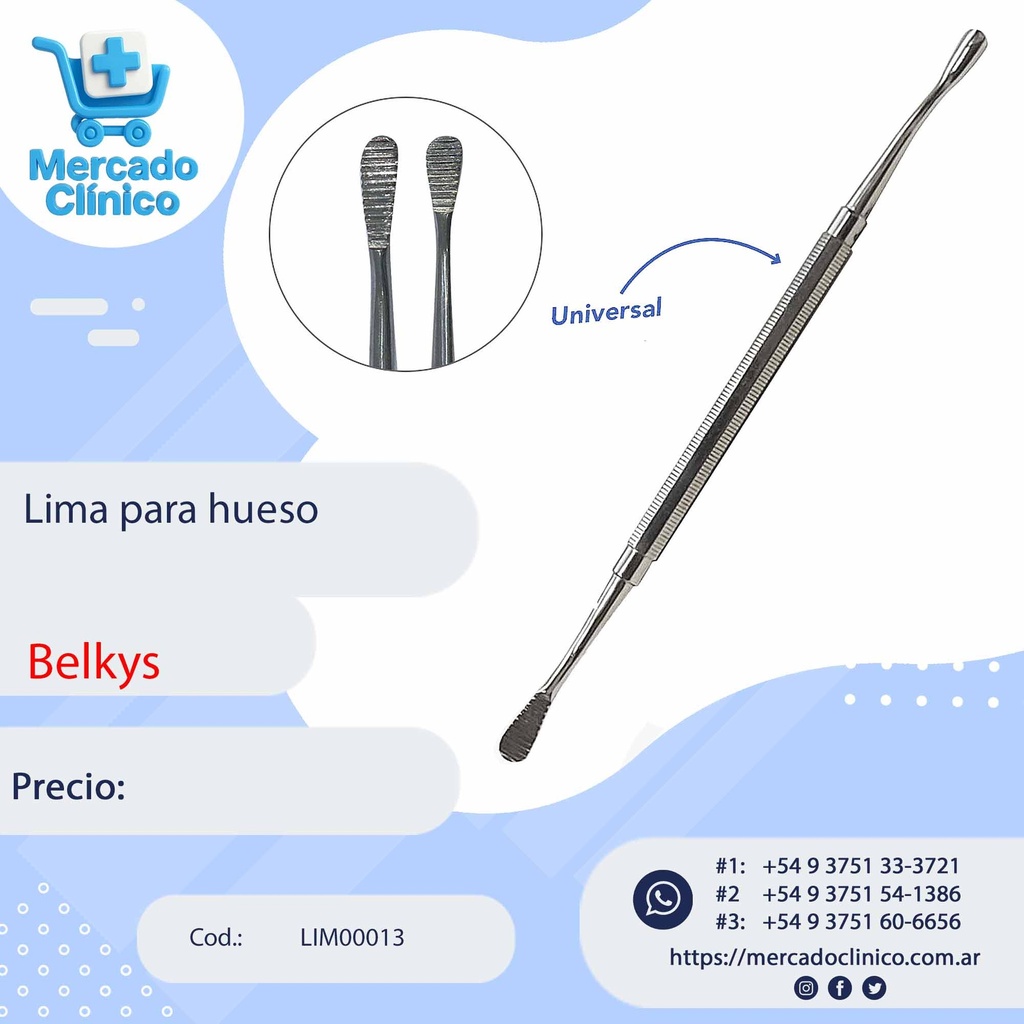 Lima para Hueso - Belkys