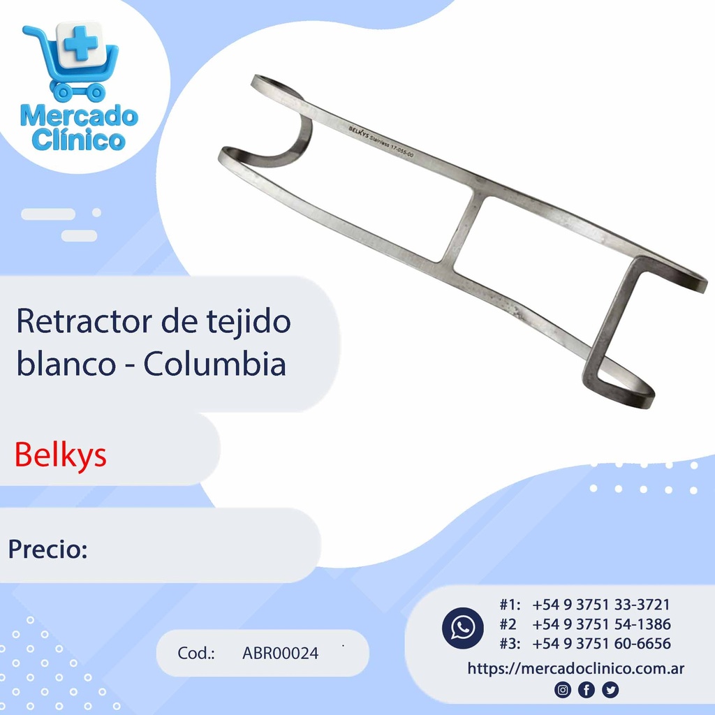 Separador de tejidos blandos - Columbia - Belkys