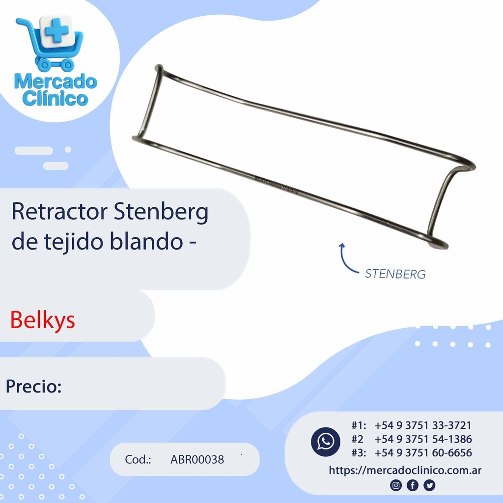 Separador de tejidos blandos - Stenberg - Belkys 