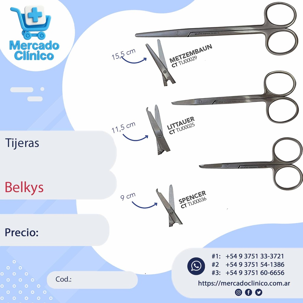 Tijeras - Belkys