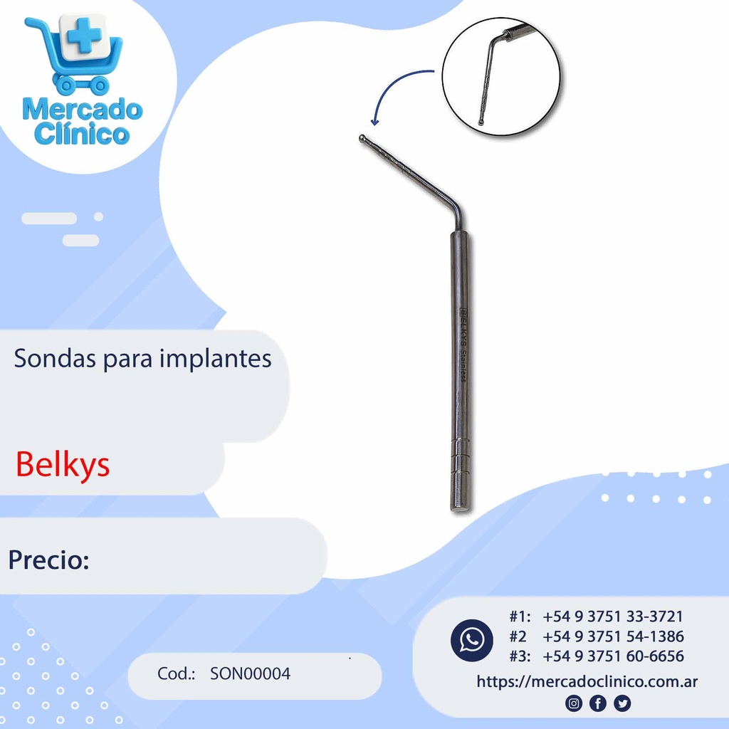 Sondas para implantes - Belkys