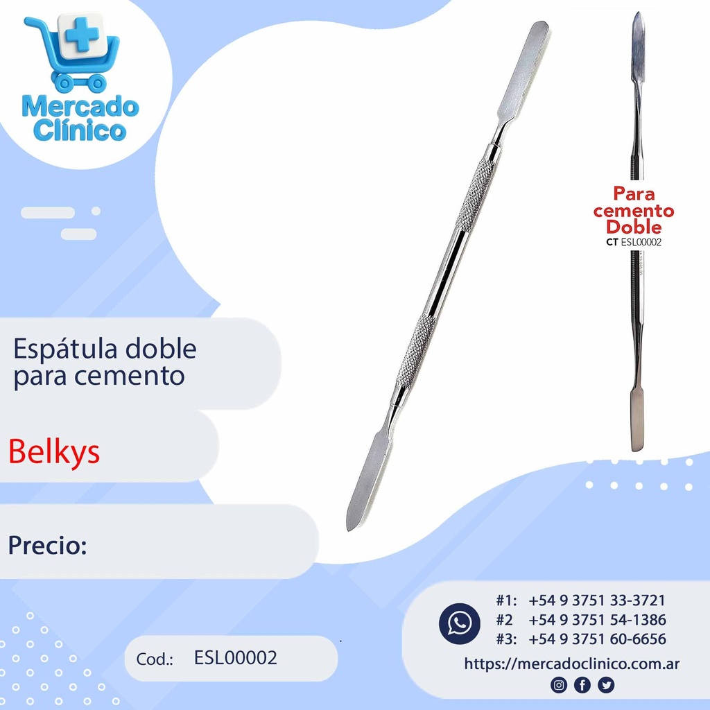 Espátula Beale - Belkys