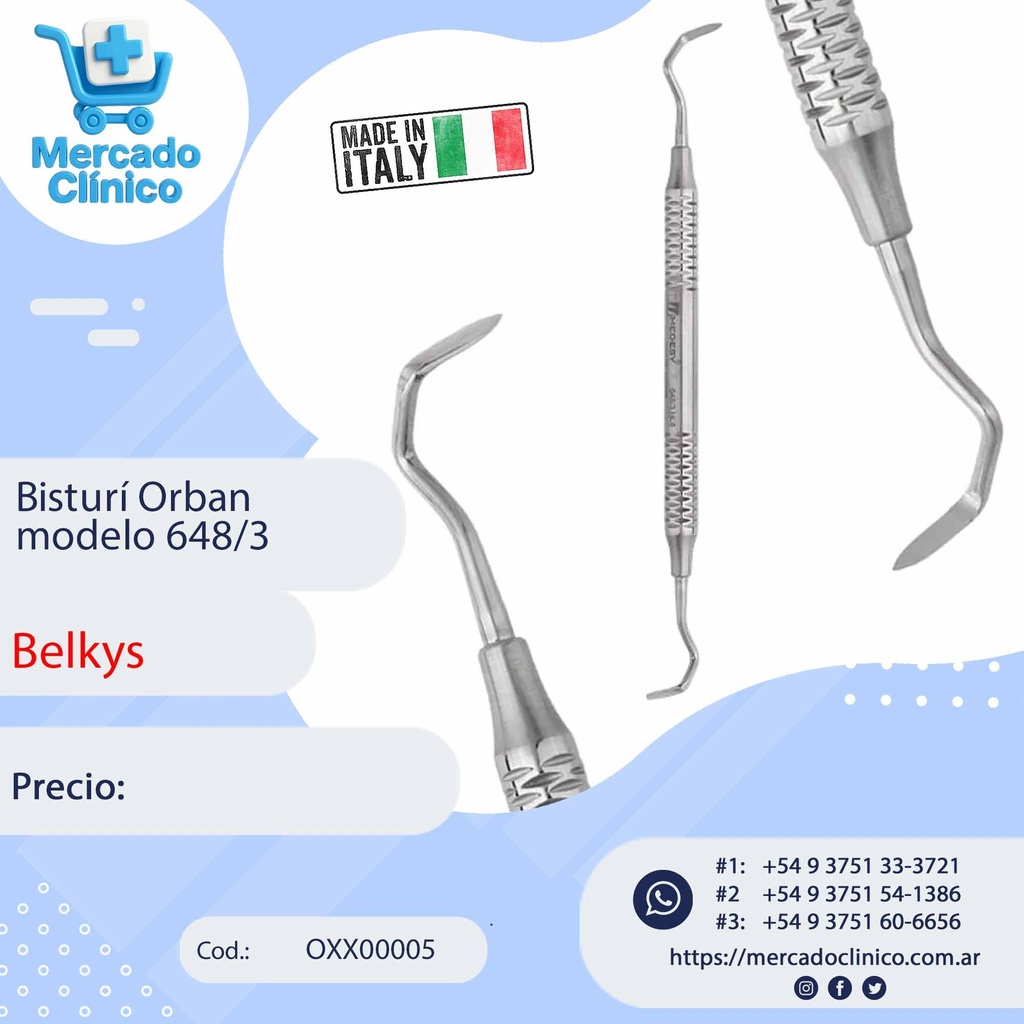 Bisturí Orban   modelo 648/3  - Medesy