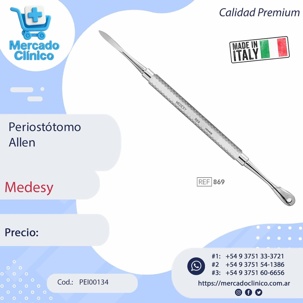 Periostótomo Allen - Medesy