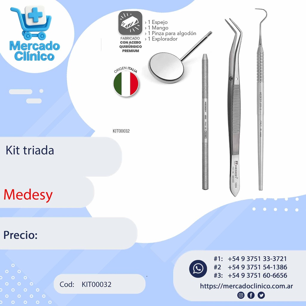 Kit triada - Medesy