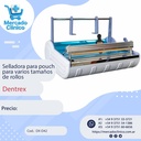 Selladora bolsas  p/ rollo pouch - Dentrex