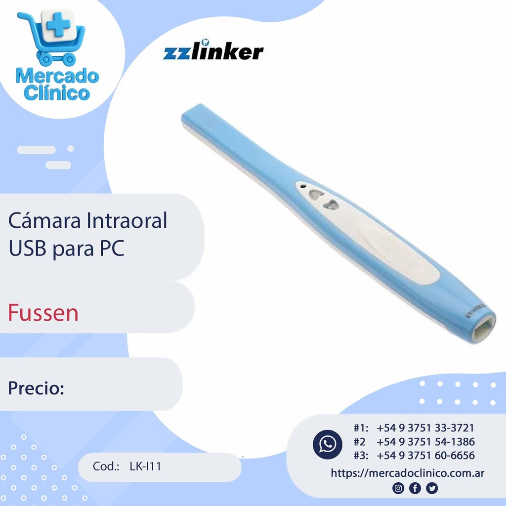 Cámara Intraoral USB para PC - ZZLinker
