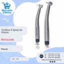 Turbina 4 Spray de titanio - Westcode