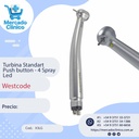 Turbina Standart  Push button - 4 Spray Led  - Westcode