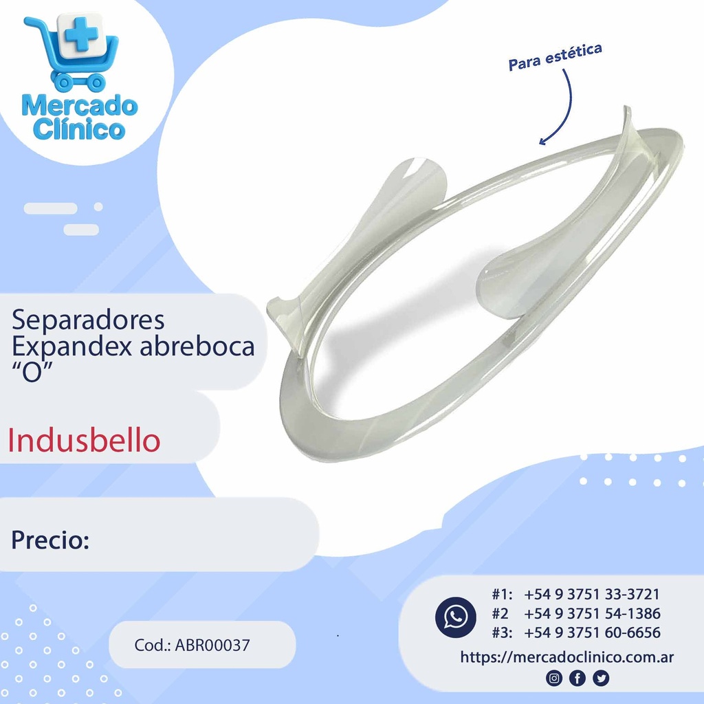 Abreboca Frontal Tipo O - Indusbello