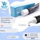 Gel revelador de placa dental - Tri Plaque gel - 40 gramos - GC