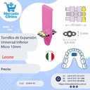 Tornillos expansor / disyuntor - Expansión  Universal Inferior Micro 10mm - Leone