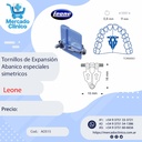 Tornillos expansor / disyuntor - Expansión  Abanico especiales  simetricos - Leone
