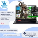 NOTEBOOK ACER NITRO LITE NL16-71G-59VL I5-13420H/16GB/512 SSD/16" WUXGA IPS165HZ/RTX3050 6GB/W11H ESPAÑOL - ACER