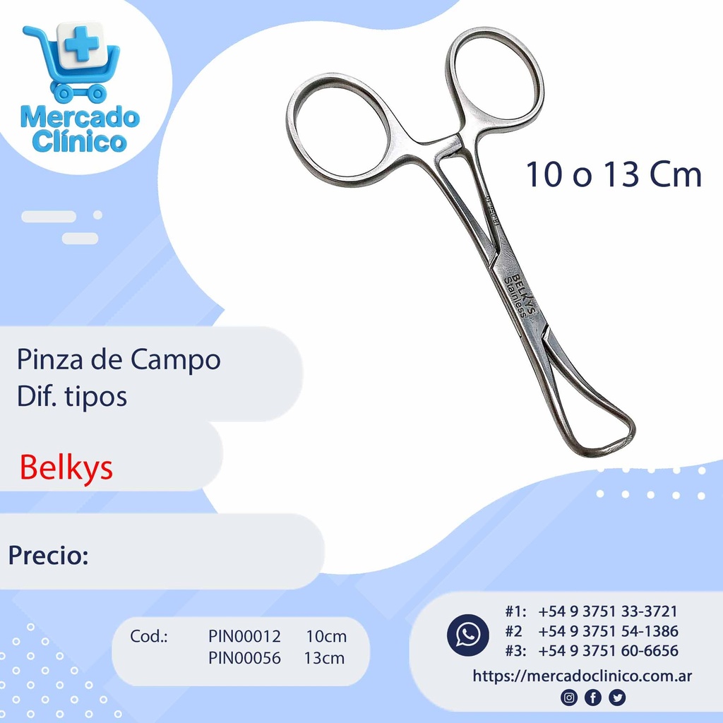 Pinza de campo - Belkys