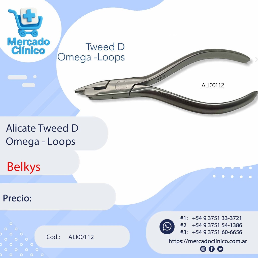 Alicate Tweed D Omeha - Loops - Belkys