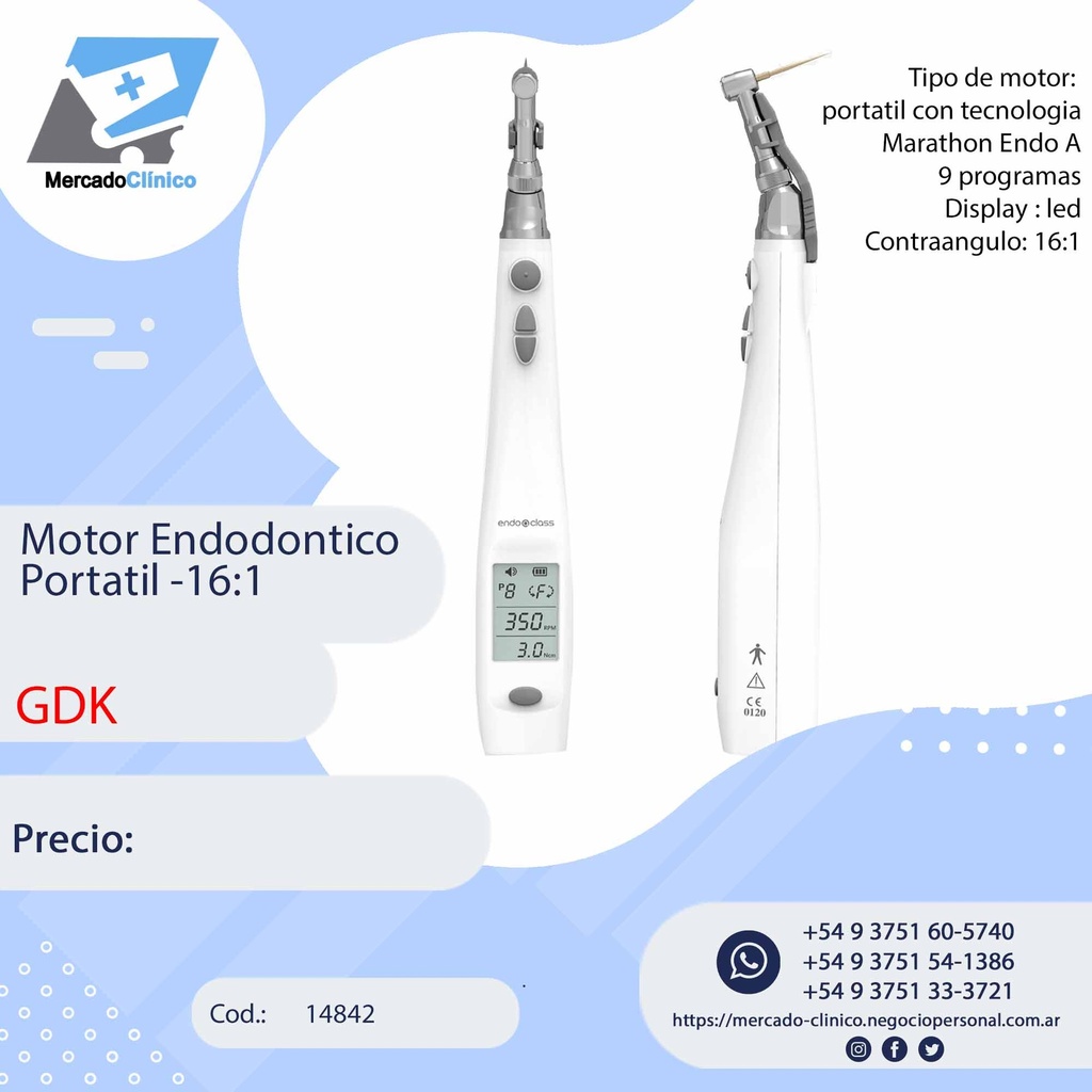 Motor Endodontico - GDK