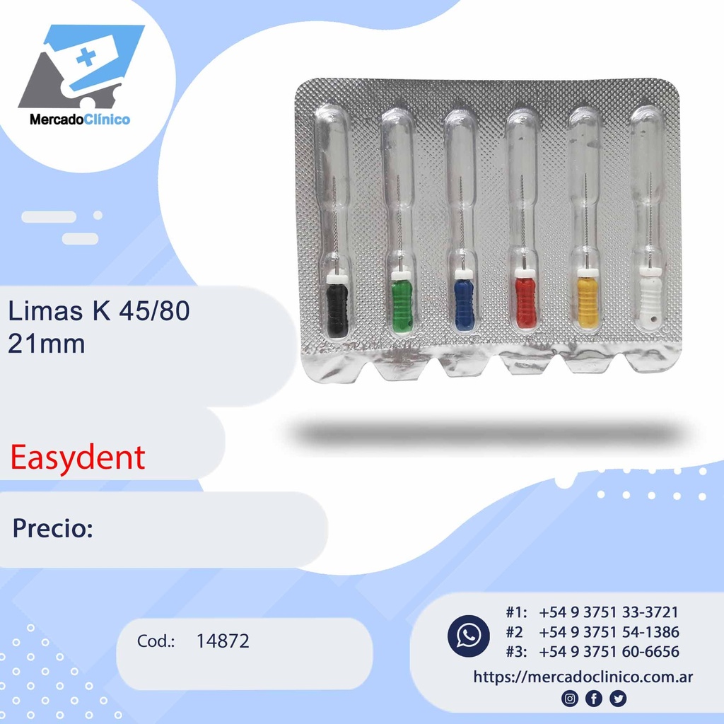 LIMAS K 45/80 - 21mm - Easydent