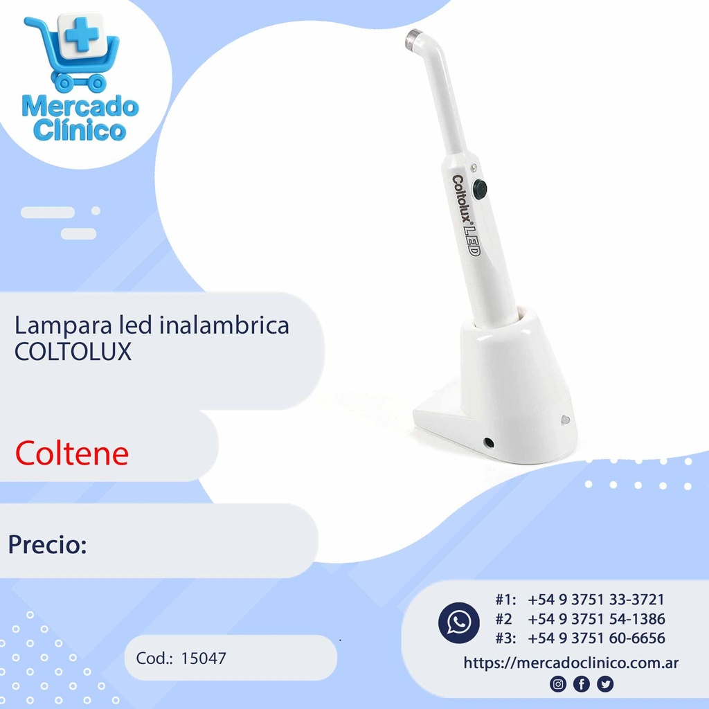 Lampara led inalambrica COLTOLUX - Coltene