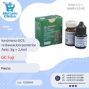 Ionómero GC9, GOLD LABEL - Autopolimerización - restauracion posterior Avío: 5g + 2,4ml - FUJI