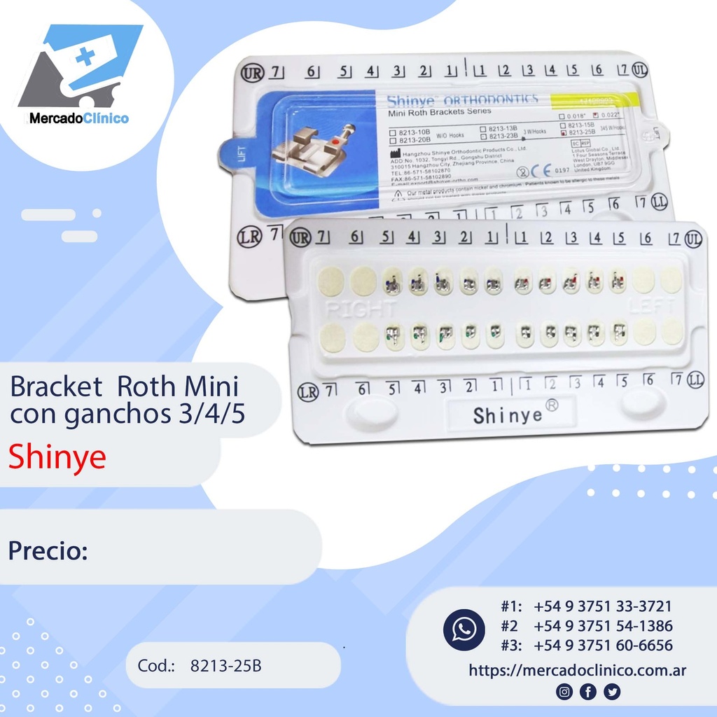 Brackets Roth Mini - Shinye