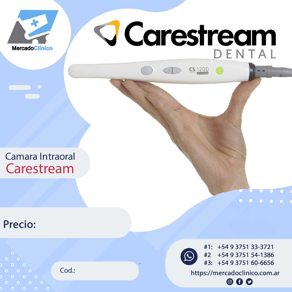 CS 1200 Cámara Intraoral  CS 1200 -   CARESTREAM