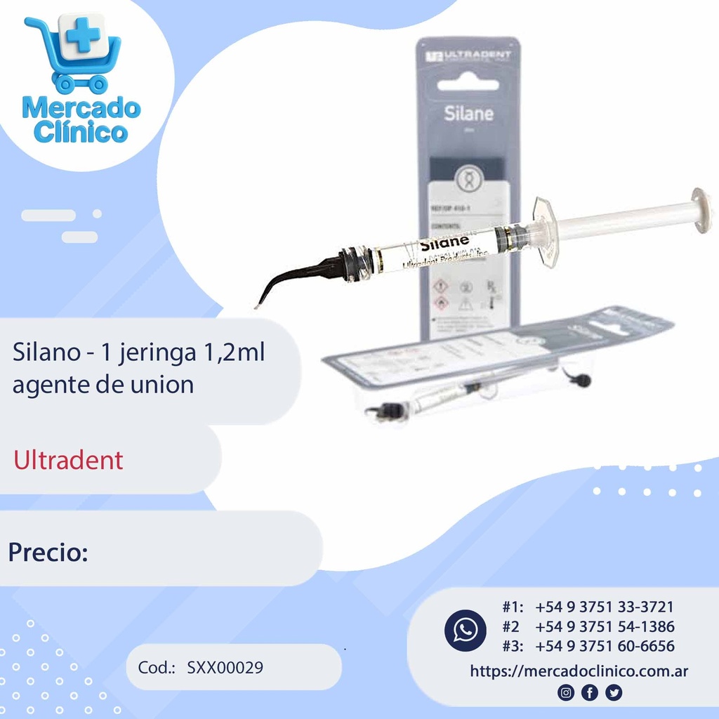 Silano - 1 jeringa 1,2ml agente de unión - Ultradent