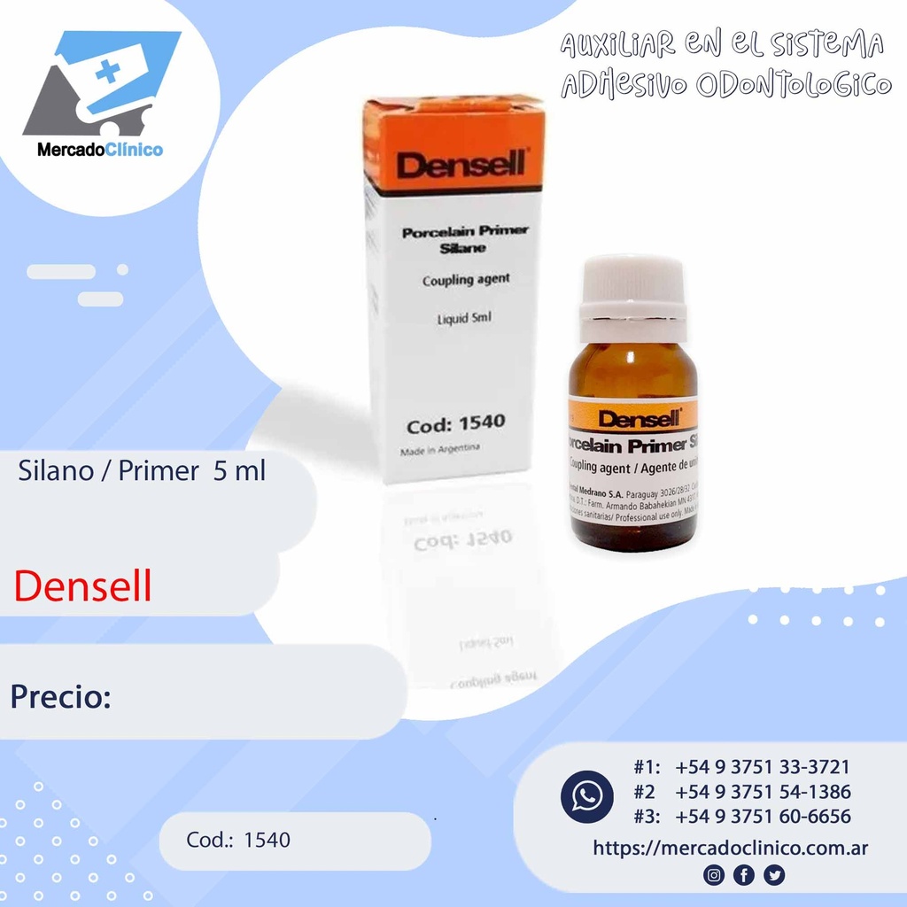 SILANO / PRIMER - 5ML- DENSELL