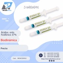 Ácido Ortofosfórico 37% - c/3 Un - 9 gramos - Attaque gel - Biodinamica