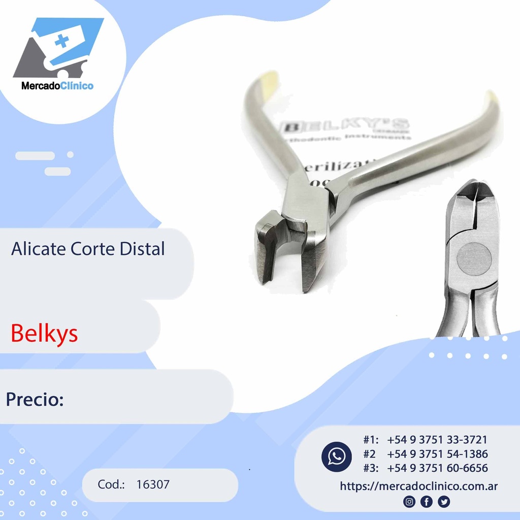 Alicate Corte Distal - Belkys