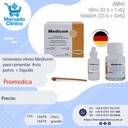 Ionómero vítreo Medicem  para cementar  Avío  polvo  + líquido - PROMEDICA