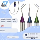 Kit Periotomos FLEX - Mesial / Recto / Distal - LM